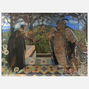 Carl Strathmann, "Der reiche Mann und der arme Lazarus"