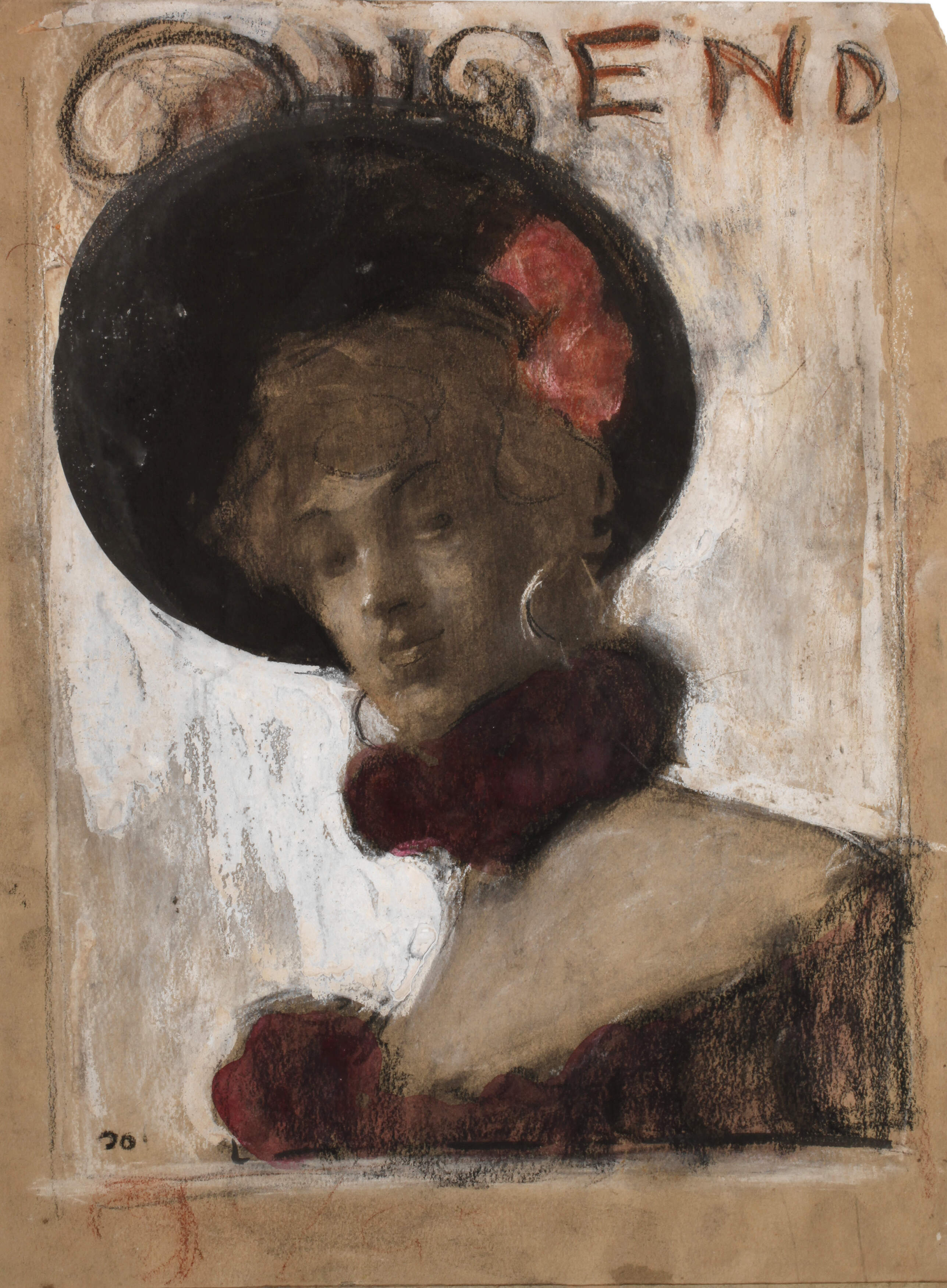 Titelblattentwurf für die "Jugend"