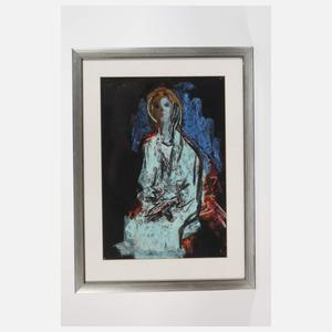 Friedrich von Bömches, Sitzende Dame