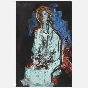 Friedrich von Bömches, Sitzende Dame