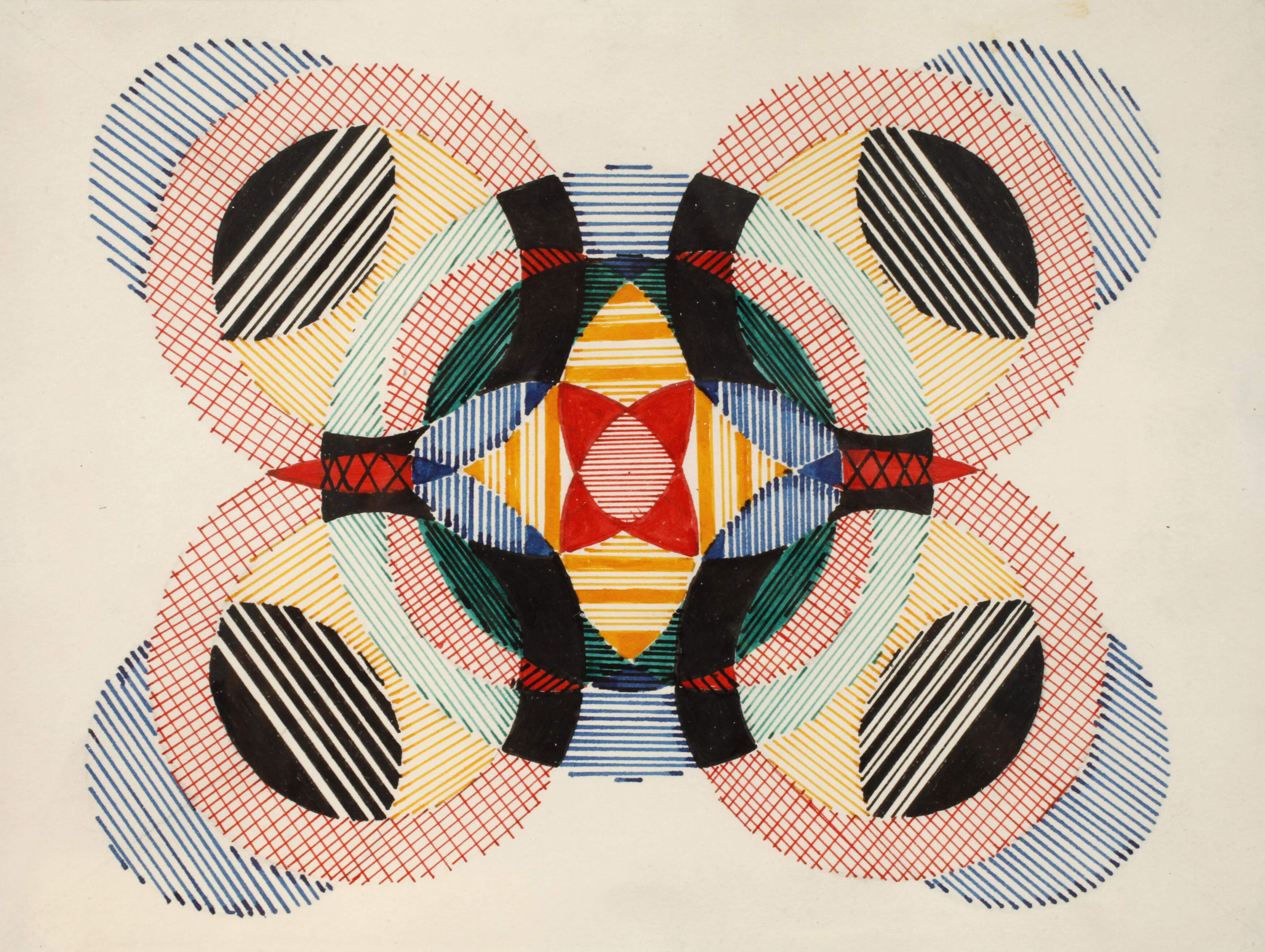 Hilde von Gumppenberg, Geometrische Komposition