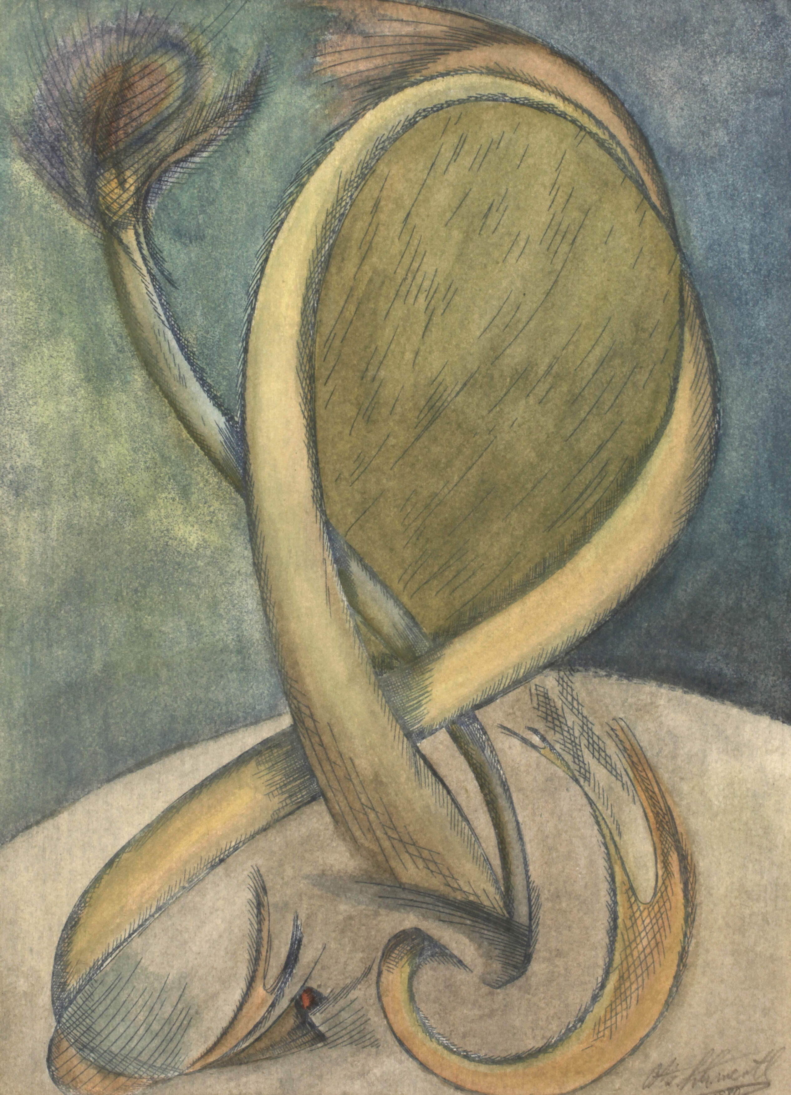 Otto Schwertl, Abstrakte Komposition