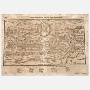 Sebastian Münster, Ansicht von Plauen