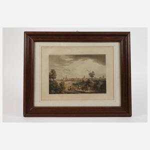 Robert Bowyer, Ansicht von Leipzig