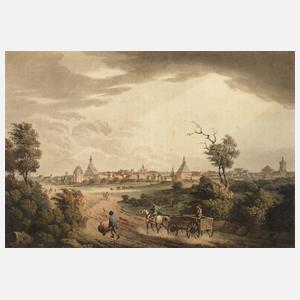 Robert Bowyer, Ansicht von Leipzig