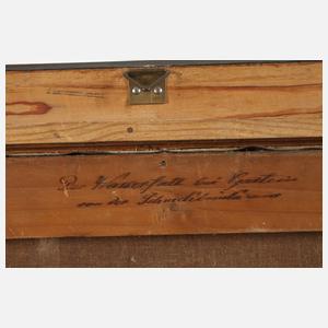 Franz Leuteritz, "Der Wasserfall bei Gastein"