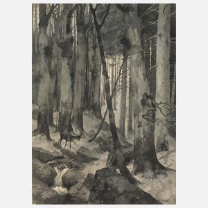 Hermann Vogel, Waldinneres