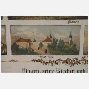 "Plauen, seine Kirchen und Hauptgebäude"