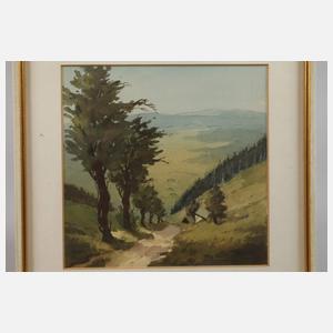 Willy Becker, Paar Erzgebirgsansichten