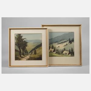 Willy Becker, Paar Erzgebirgsansichten