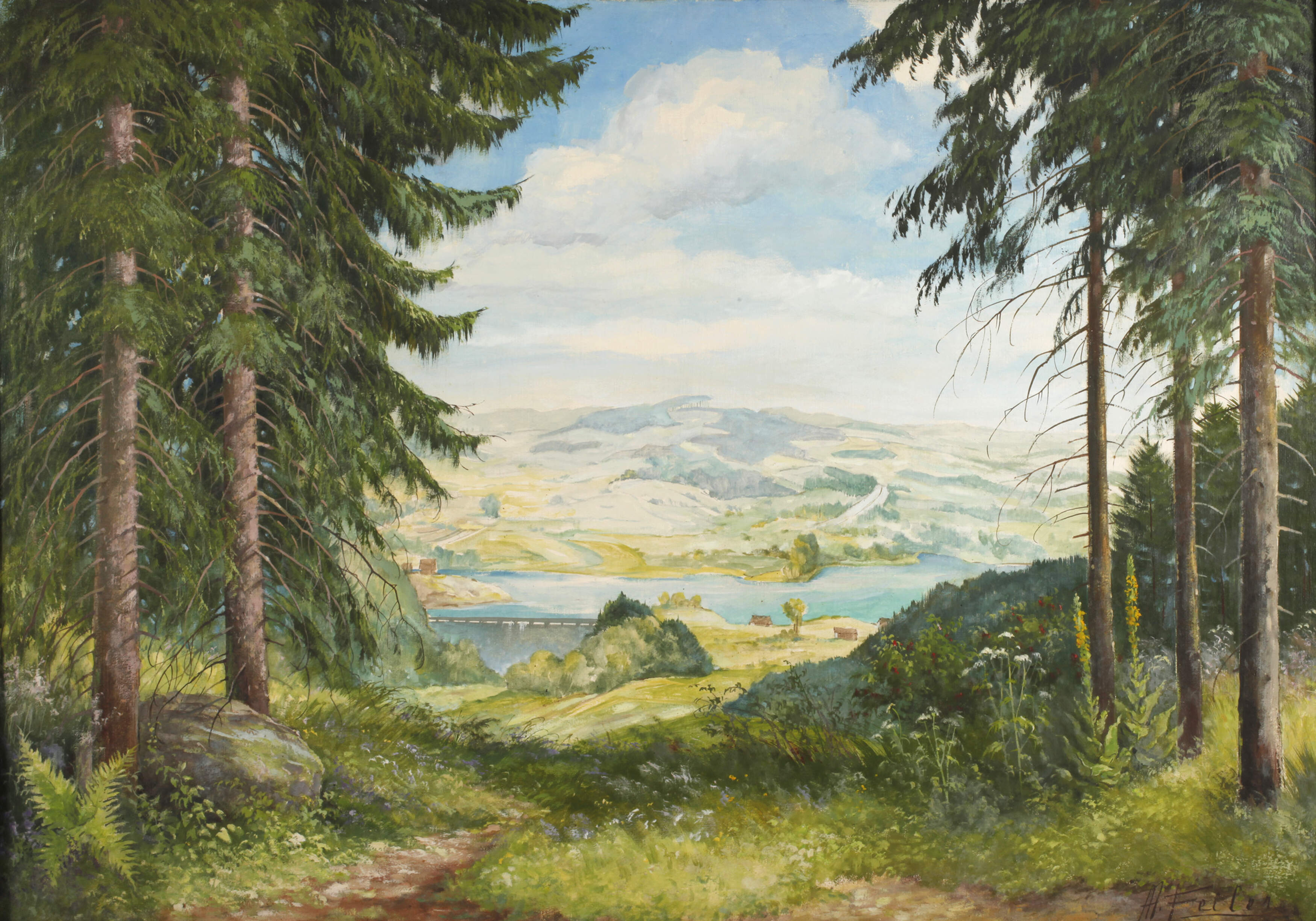 Manfred Feiler, Talsperre Pirk