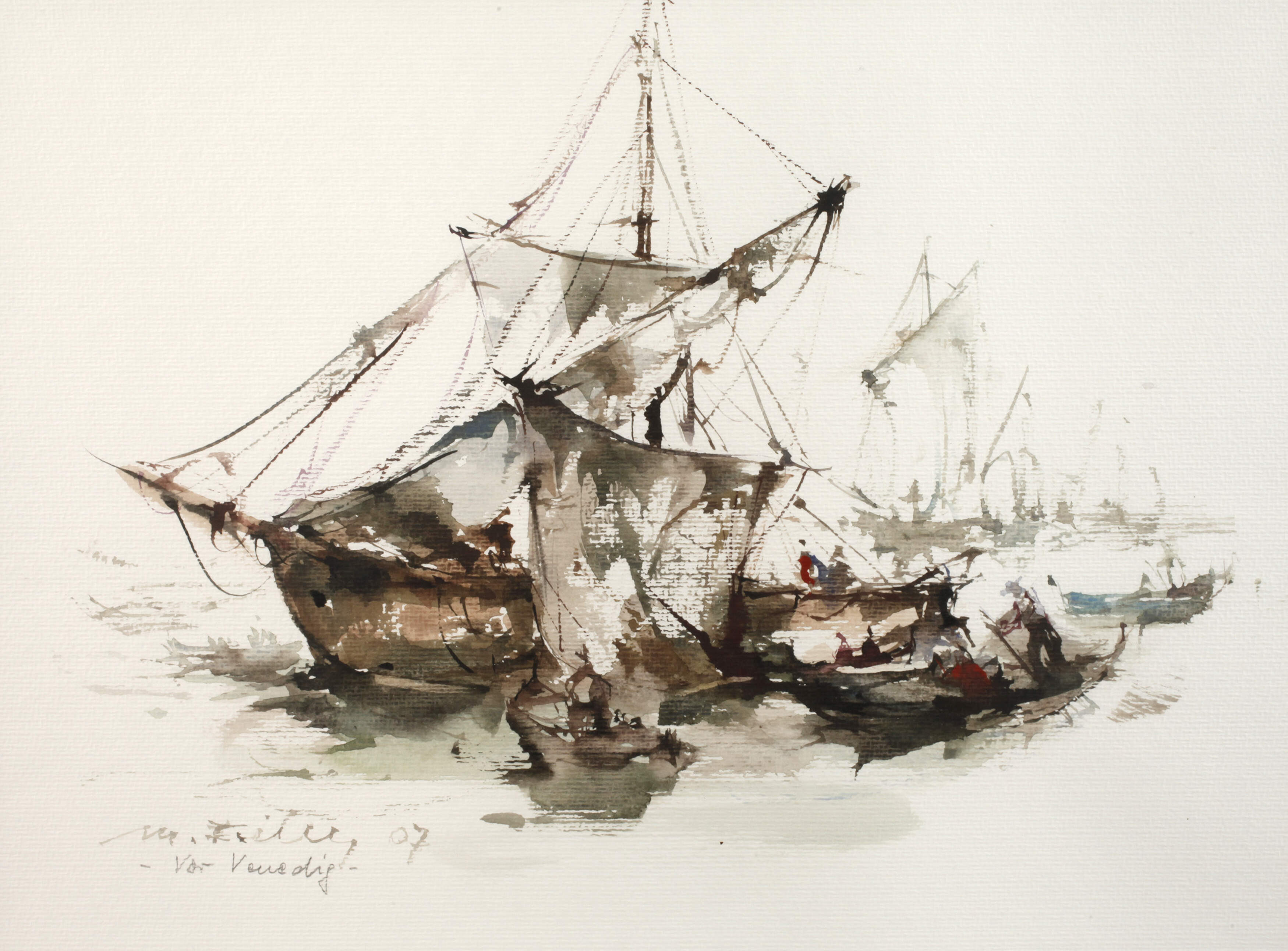 Manfred Feiler, "Vor Venedig"