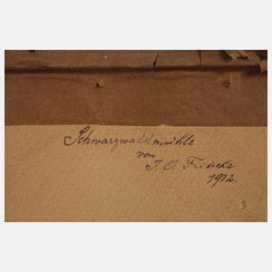 Otto Julius Fritzsche, attr., "Schwarzwaldmühle"