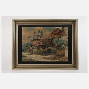 Kurt Geipel, Blick auf Stift Melk