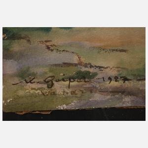 Kurt Geipel, Blick auf Stift Melk