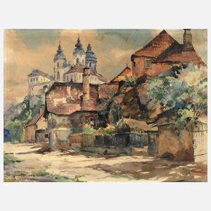 Kurt Geipel, Blick auf Stift Melk