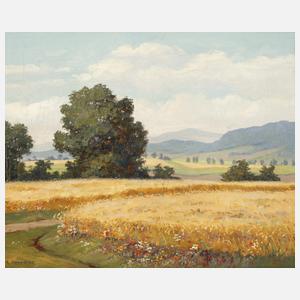 Martin Henschke, "Erzgebirgische Landschaft ..."