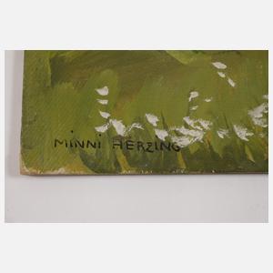 Minni Herzing, drei Gemälde