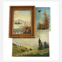 Minni Herzing, drei Gemälde111