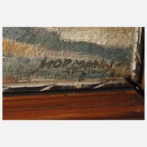 Alfred Hofmann-Stollberg, "Schloss Stein im Winter II"