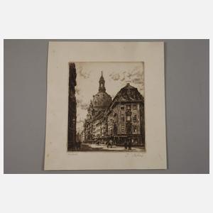 Georg Jahn, Blick auf die Frauenkirche in Dresden