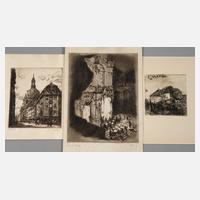 Georg Jahn, Blick auf die Frauenkirche in Dresden111