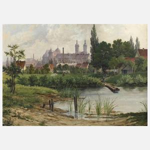 Paul Kretschmar, Ansicht Wurzen in Sachsen