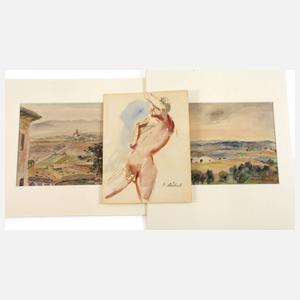 Elfriede Mäckel, Aquarellkonvolut