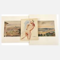 Elfriede Mäckel, Aquarellkonvolut111