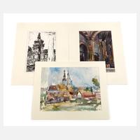 Elfriede Mäckel, Architekturdarstellungen111