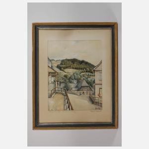 Fr. Plischke, Ansicht von Klingenthal im Vogtland