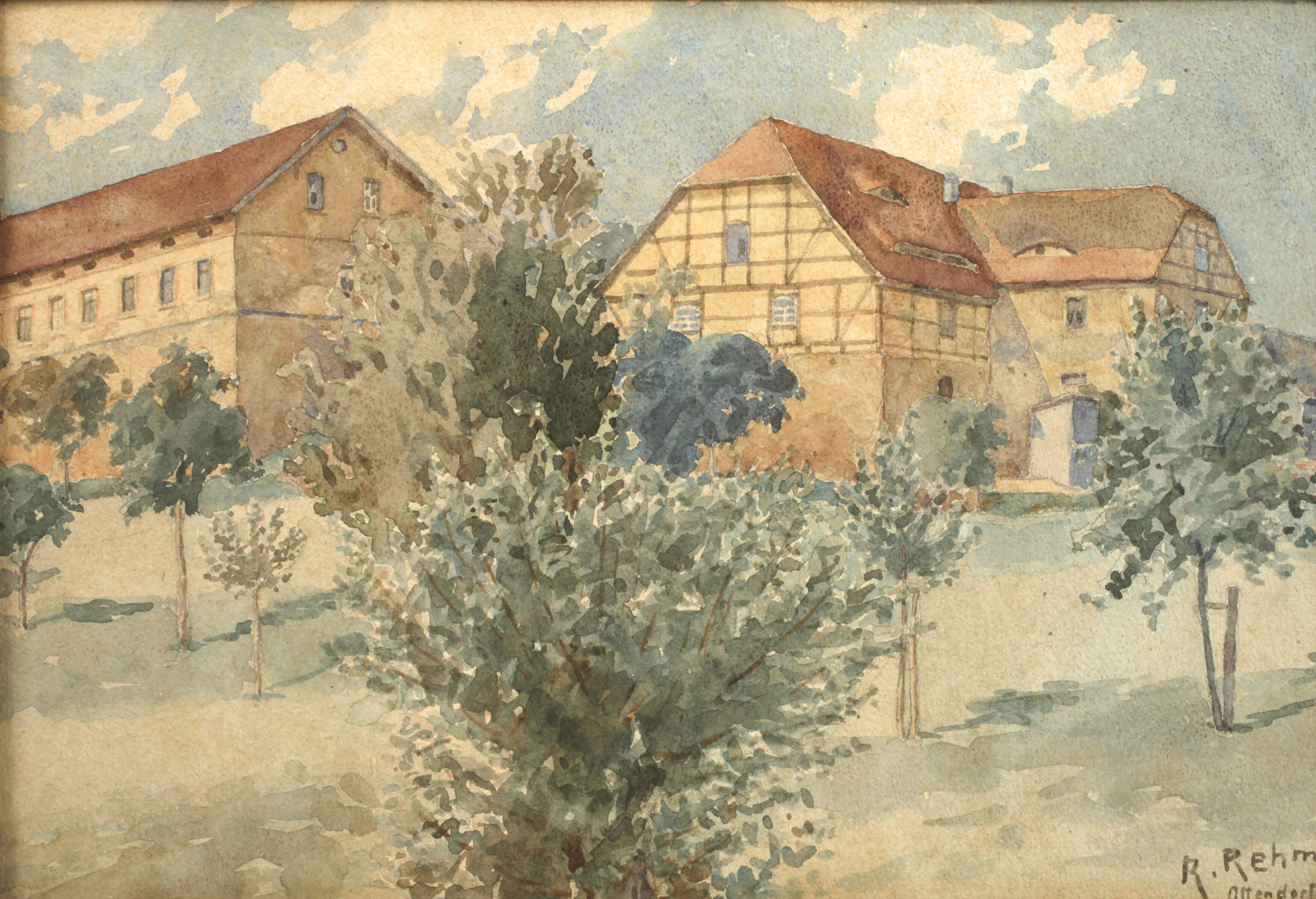 Reinhold Rehm, Bauerngehöft