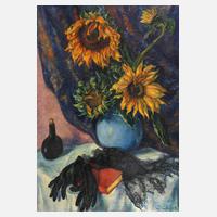 Arthur Rudolph, Stillleben mit Sonnenblumen111
