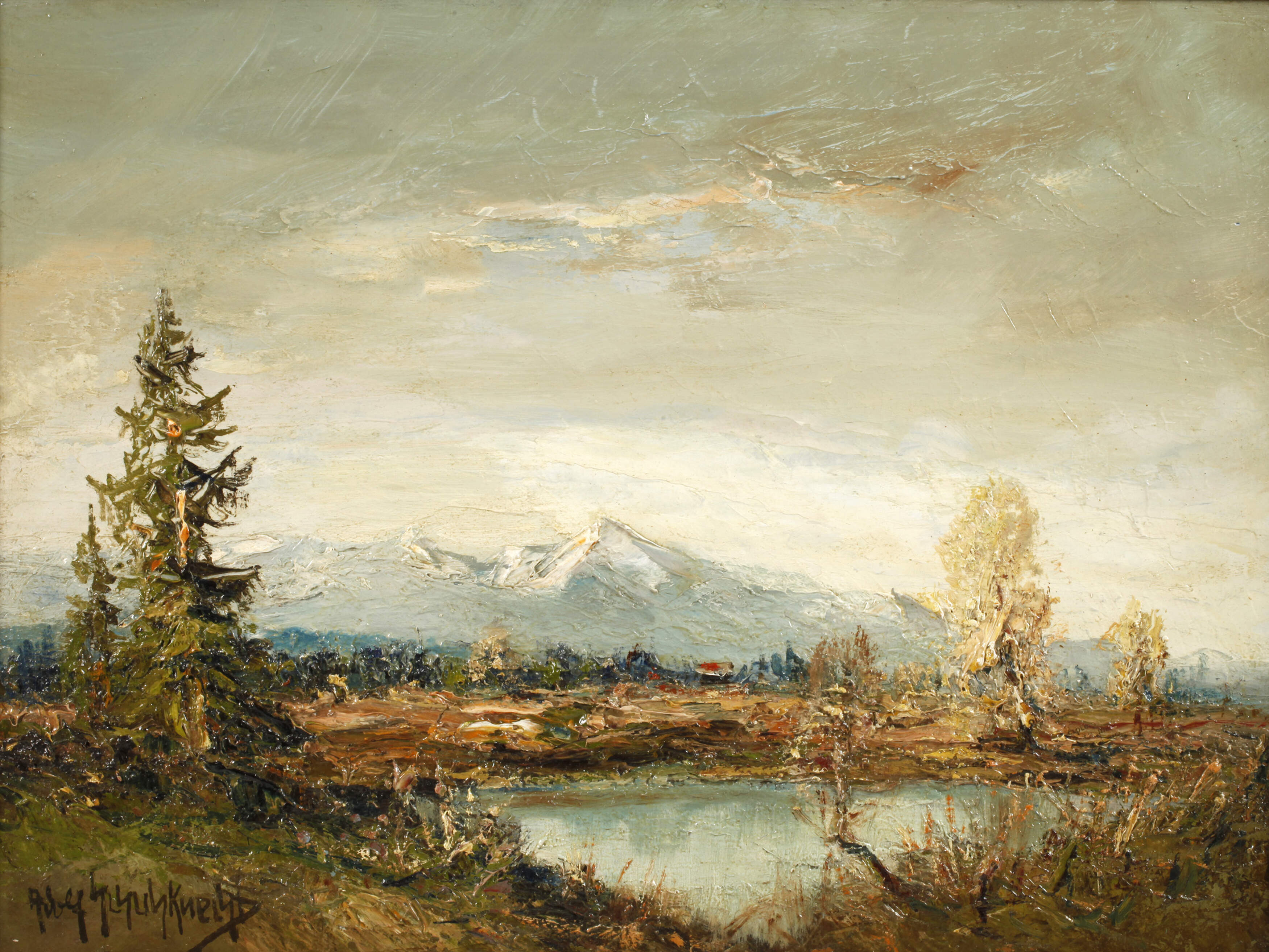 Adolf Schuhknecht, See im Alpenvorland