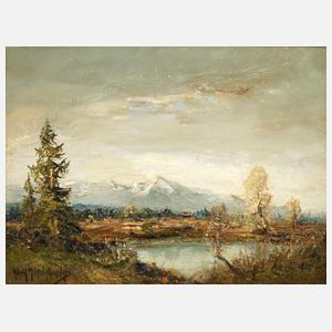 Adolf Schuhknecht, See im Alpenvorland