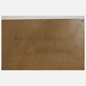 Adolf Thamm, attr., "Schwäbisches Städtchen"