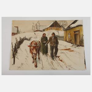 Alfred Tröger, Wintertag