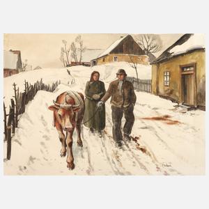 Alfred Tröger, Wintertag