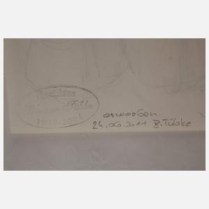 Werner Tübke, Zwei Damen