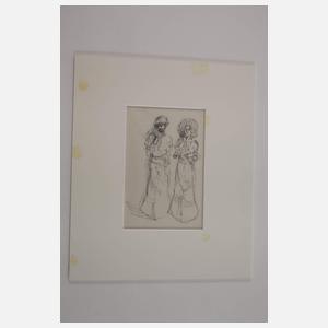 Werner Tübke, Zwei Damen