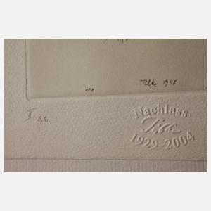 Werner Tübke, "Mädchenakt"