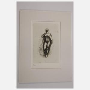 Werner Tübke, "Mädchenakt"