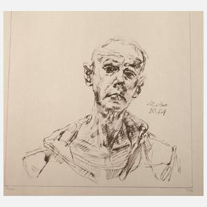 Werner Tübke, Selbstbildnis