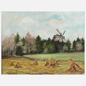 W. Wirth, Die Turmholländermühle in Syrau