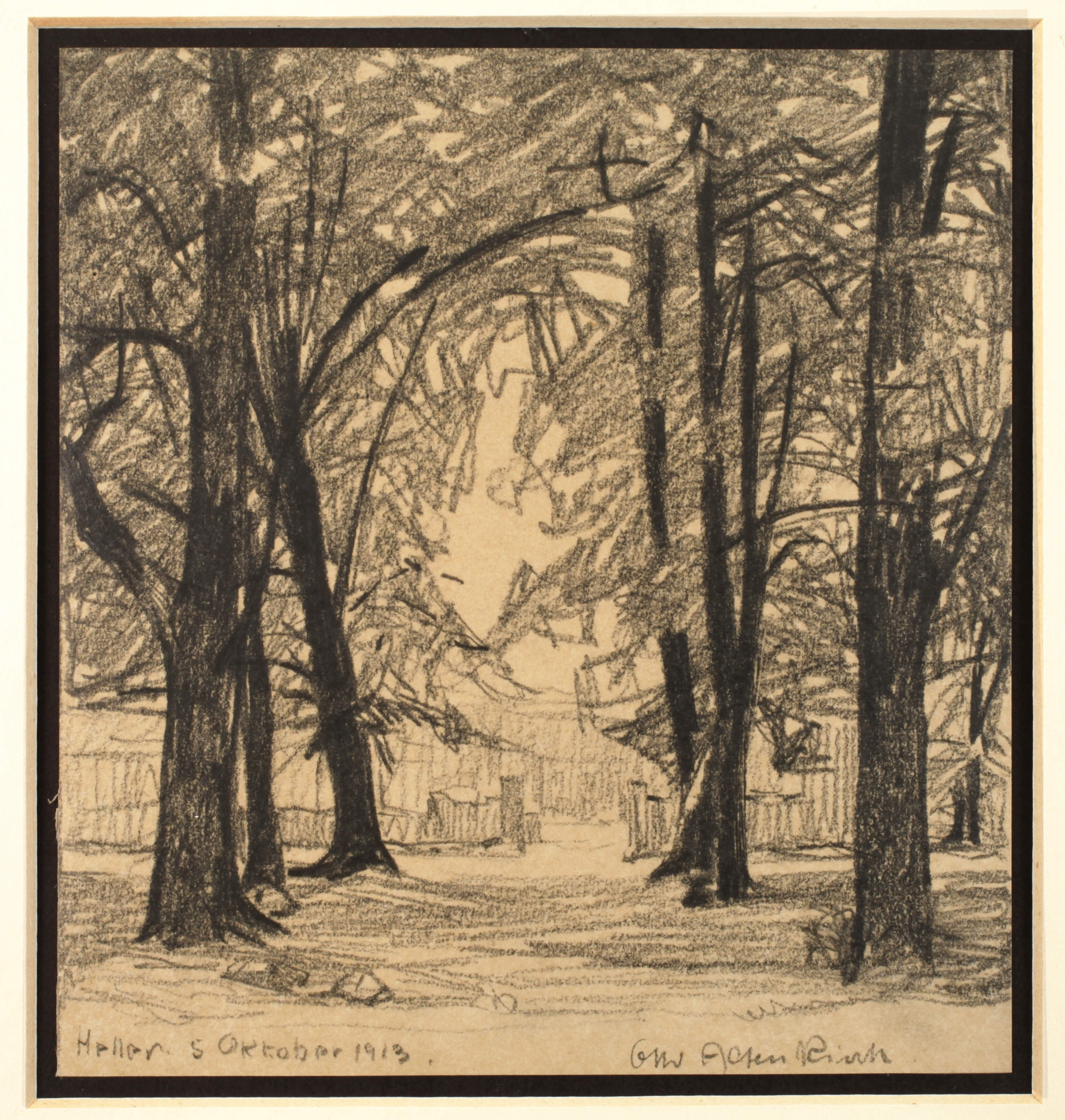 Otto Altenkirch, Baumallee am Hellergut