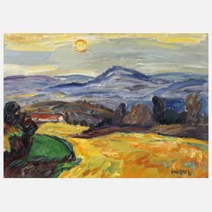 Fredo Bley, "Landschaft bei Strazhitsa"