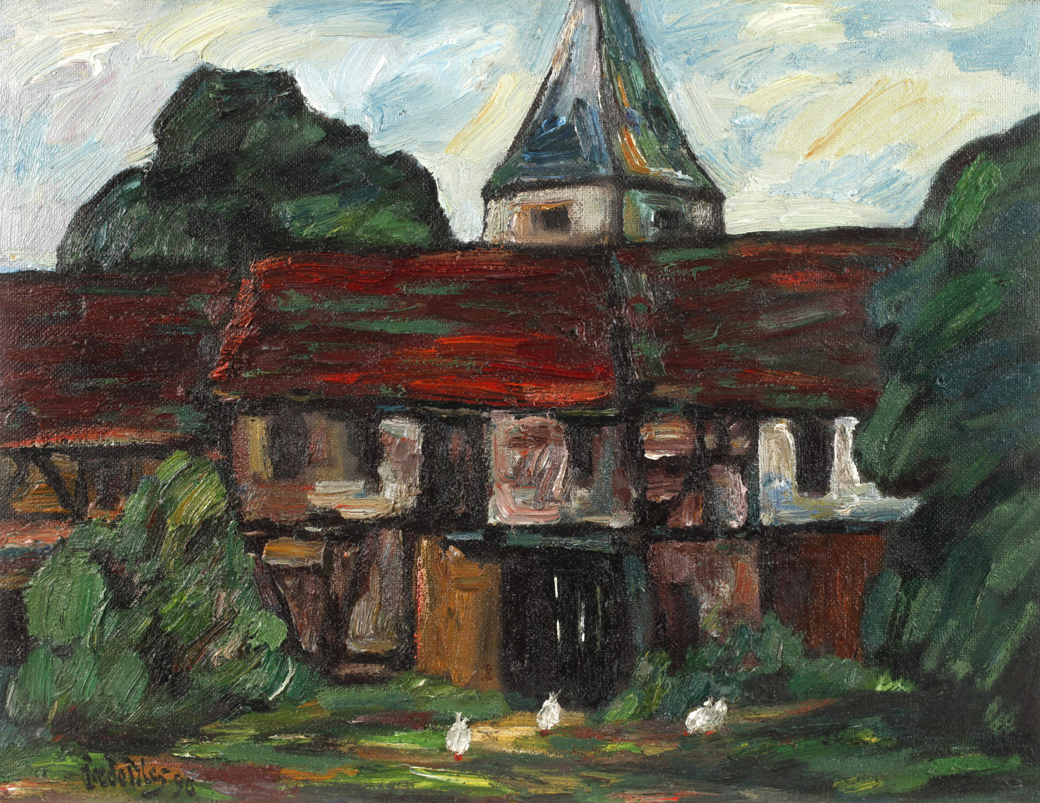 Fredo Bley, Vogtländisches Gehöft