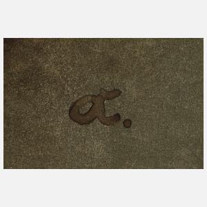 Willy Kriegel, Stillleben mit Gänseblümchen und Veilchen