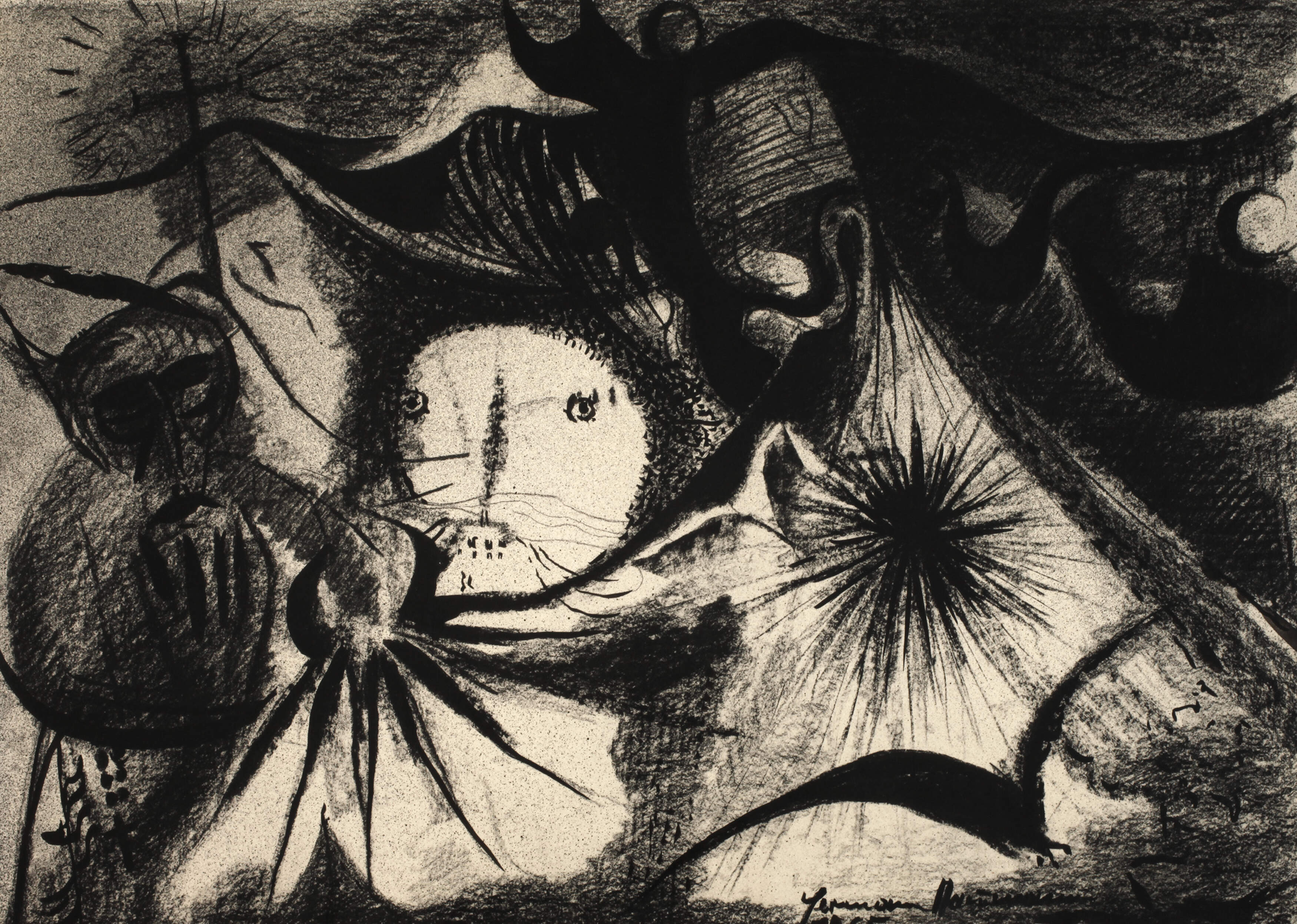 Hermann Naumann, "Die Versuchung des heiligen..."