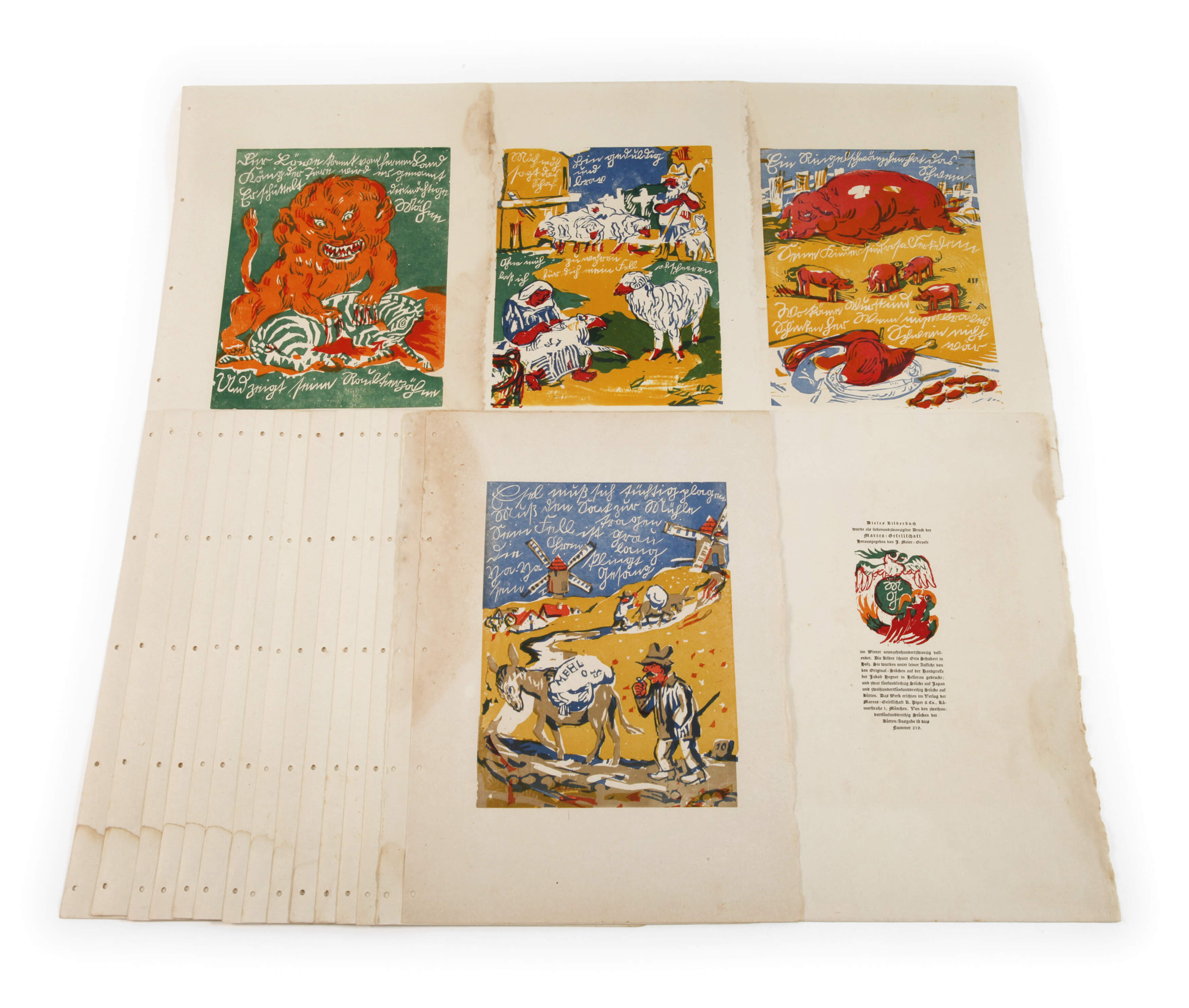 Otto Schubert, "27. Druck der Marees-Gesellschaft"